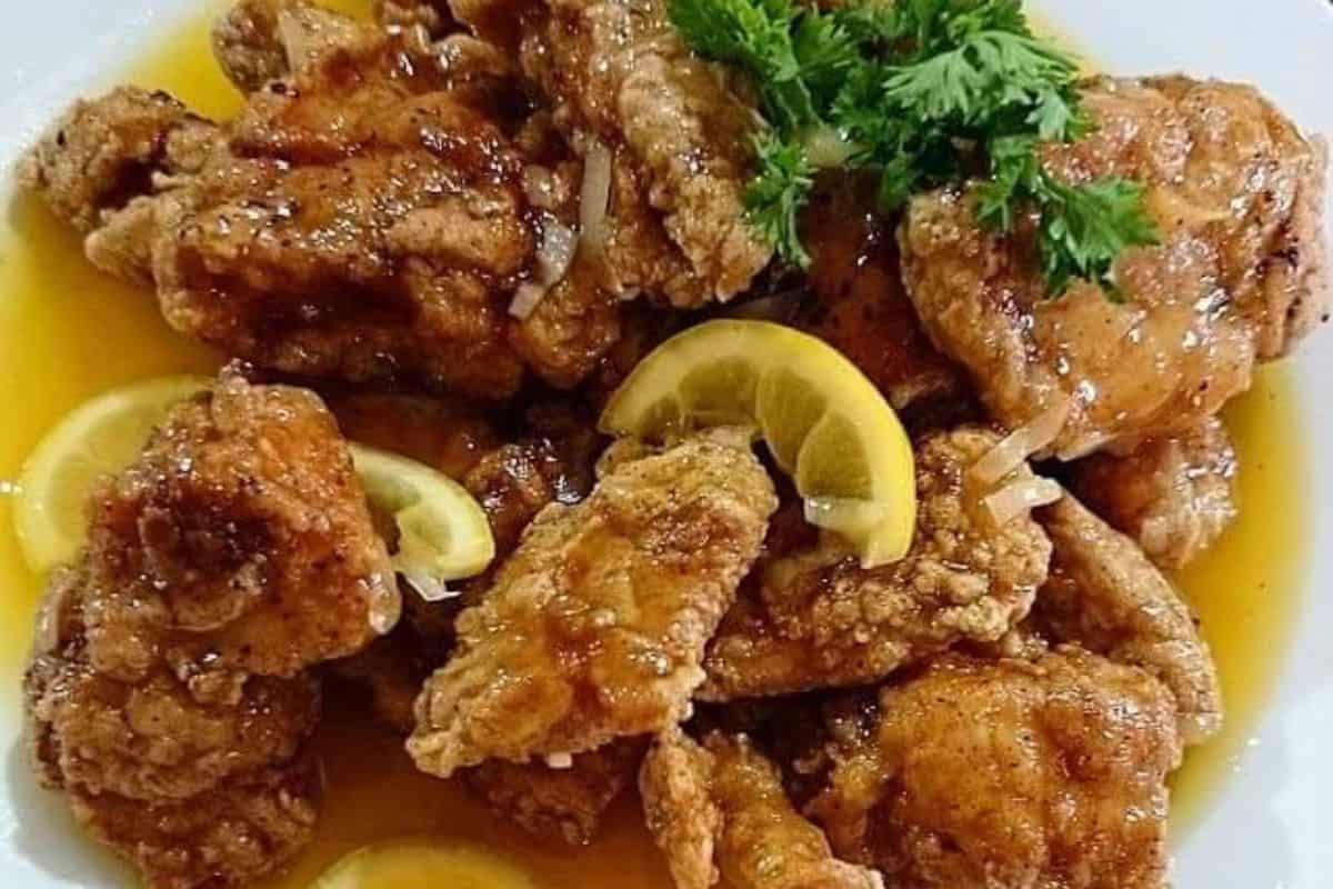 4 Resepi Ayam Masak Lemon